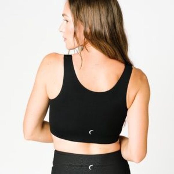 ZYIA Black Sports Bra Front Zipper Access brand new - Picture 3 of 13